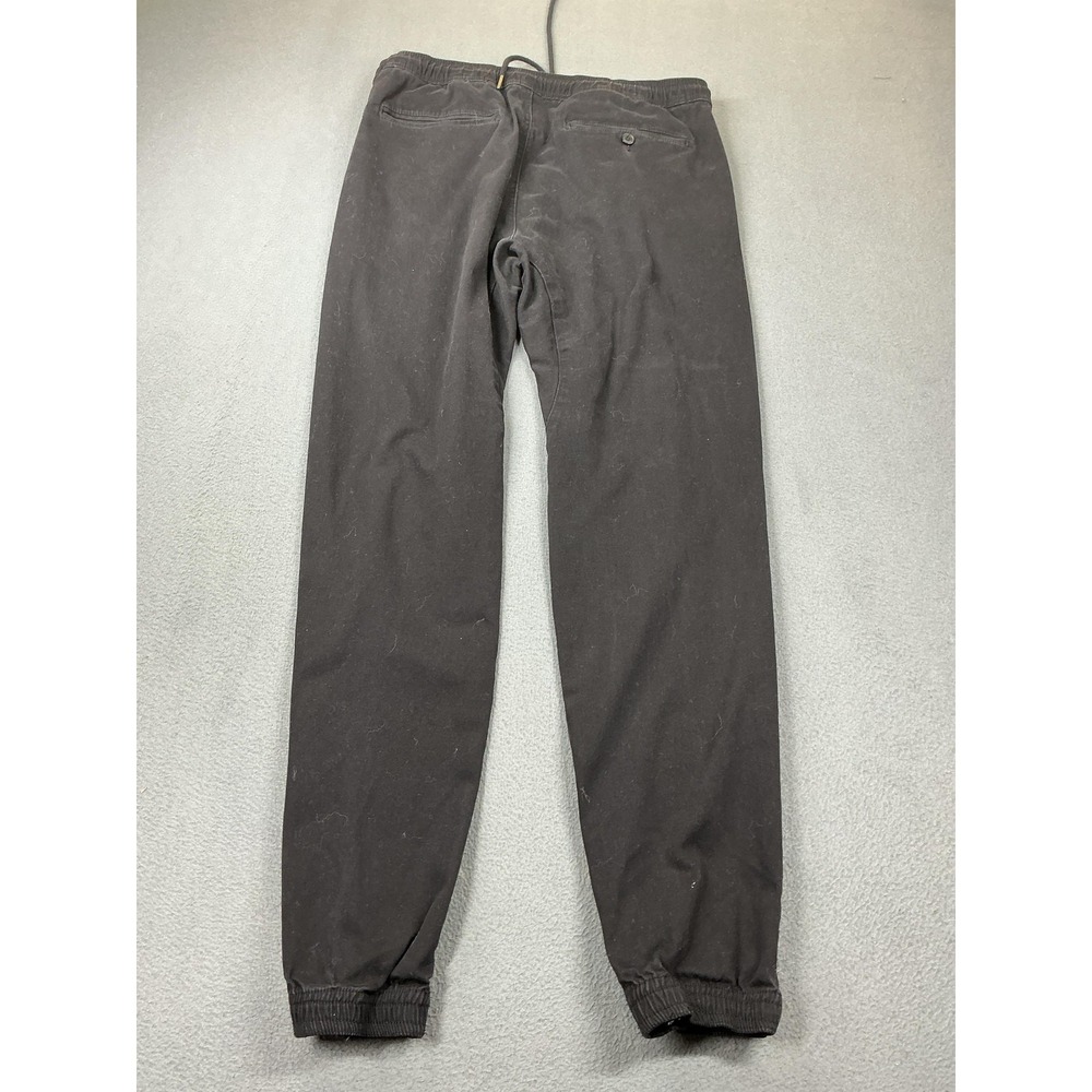 Charles And A Half Pants Mens XL Black Jogger Elastic Waist Stretch Casual